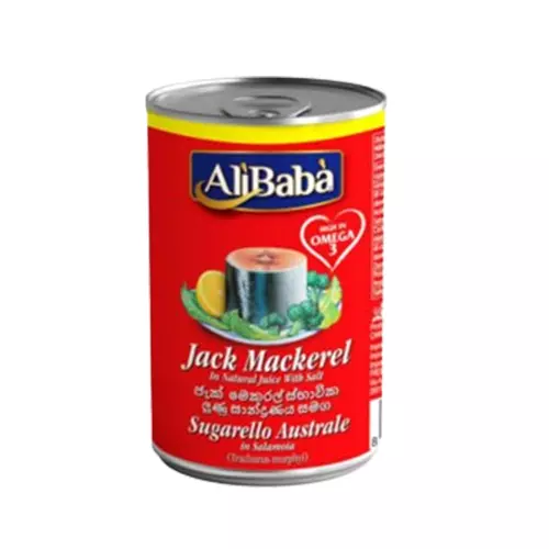 Ali Baba Jack Mackerel (Natural) 425g